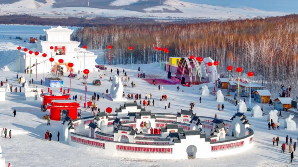 Yakeshi leverages extreme cold for global automotive winter testing and immersive ice-and-snow tourism experiences.