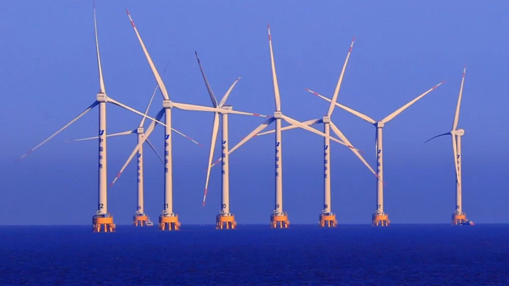 China's record-breaking solar and wind capacity driving the global green "electrostate" energy transition.