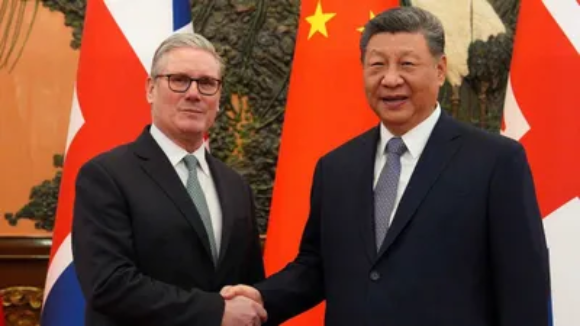 Gemini said President Xi Jinping and Prime Minister Keir Starmer shaking hands, symbolizing China’s "diplomatic surge" and global responsibility.