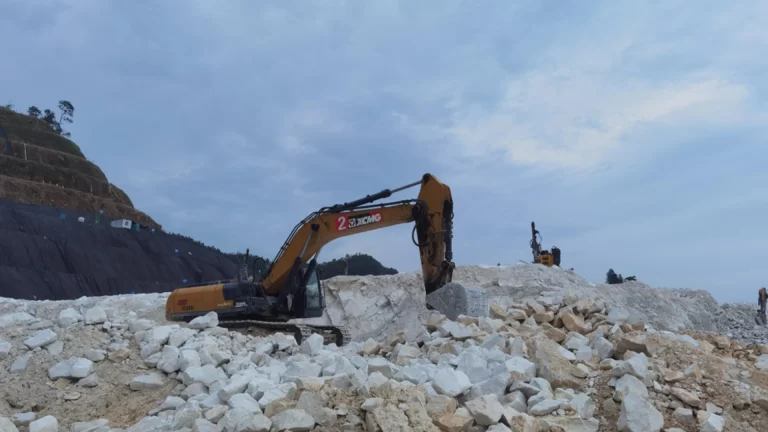Artisanal miners in Nasarawa, Nigeria, sorting raw lithium rocks for global clean energy battery demand.