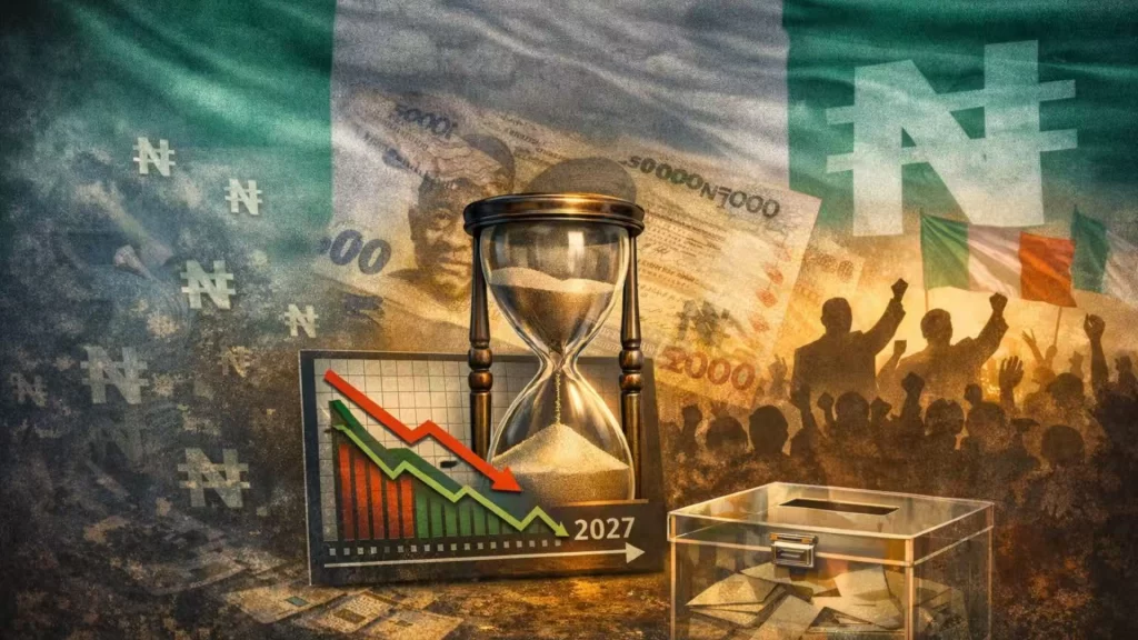 Economic reforms in Nigeria face pressure from inflation and fiscal demands ahead of 2027 elections.