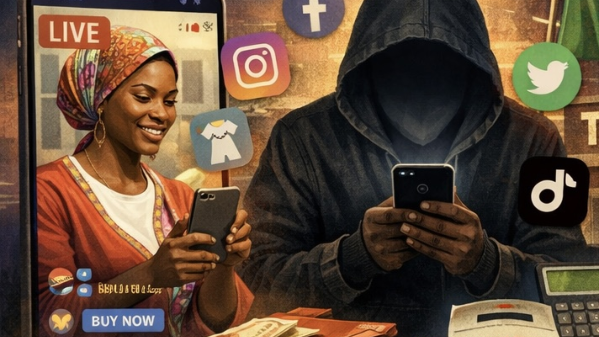 Nigeria targets "shadow" social commerce billions as authorities map informal digital retail tax.