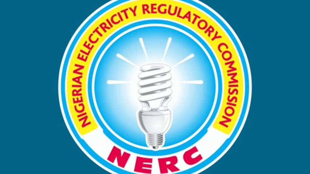 The official NERC logo, featuring a glowing bulb, representing Nigeria's electricity regulatory framework.