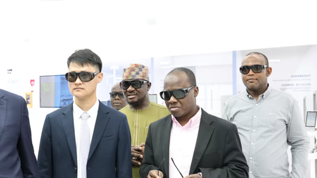 Governor Dikko Umaru Radda leading a Katsina State delegation during a bilateral cooperation visit to China.