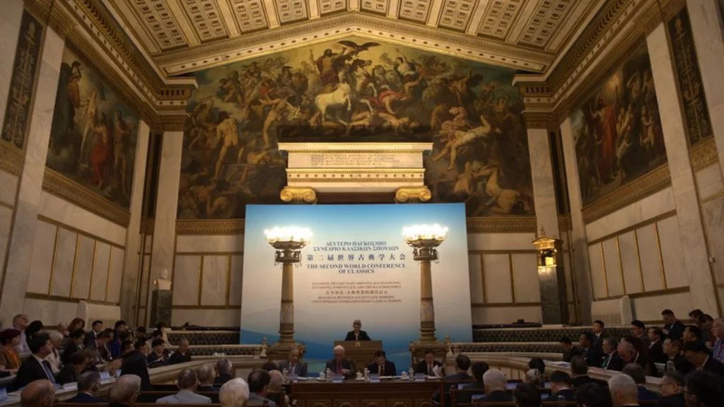 Scholars gather in Athens for World Conference of Classics on ancient wisdom and modern challenges.