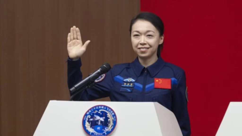 Hong Kong astronaut Lai Ka-ying speaks proudly before China’s historic Shenzhou-23 space mission launch.