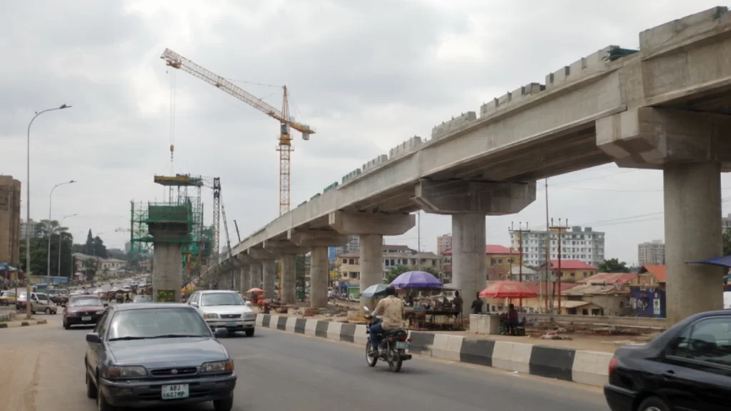visible infrastructure projects like flyovers dominate urban development over invisible systems.