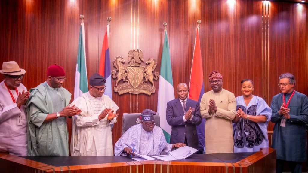 Nigerians registering for NIN as new identity law expands nationwide digital enrollment efforts.