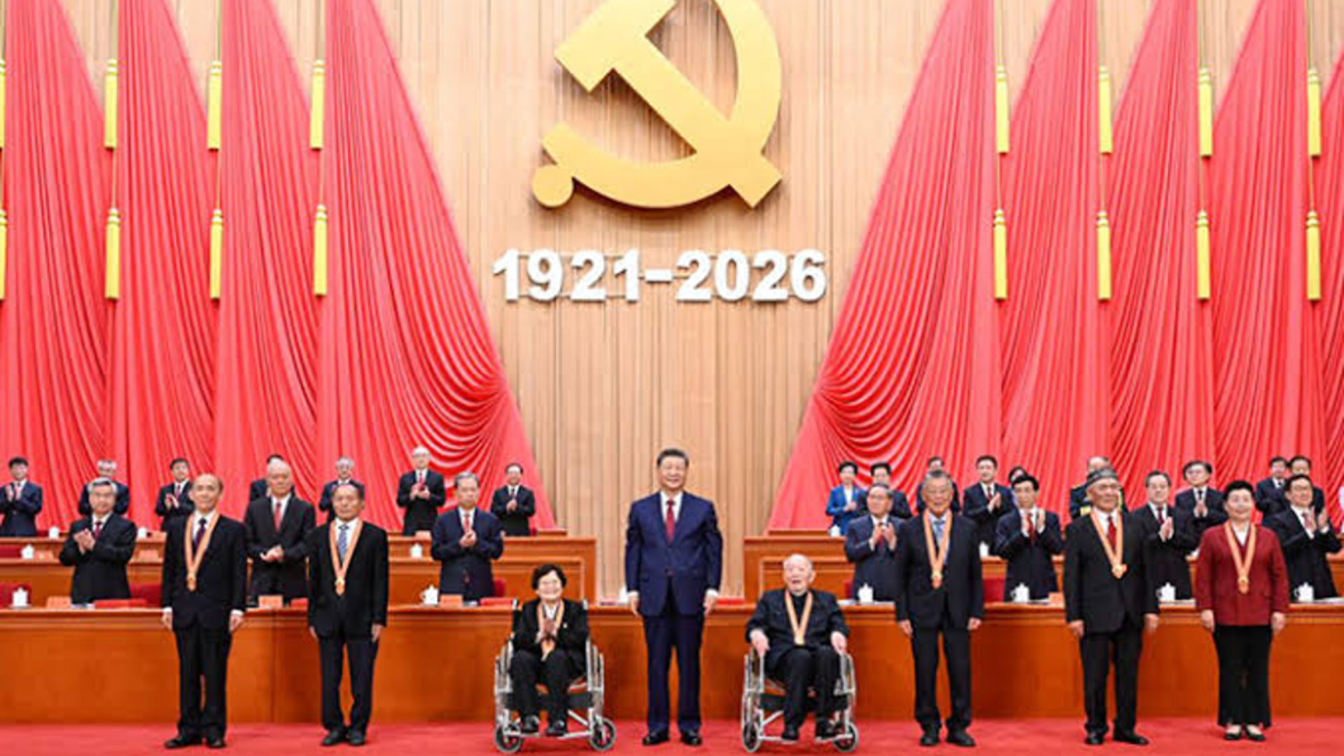 Xi Jinping addresses CPC anniversary ceremony highlighting modernization, governance and global cooperation.