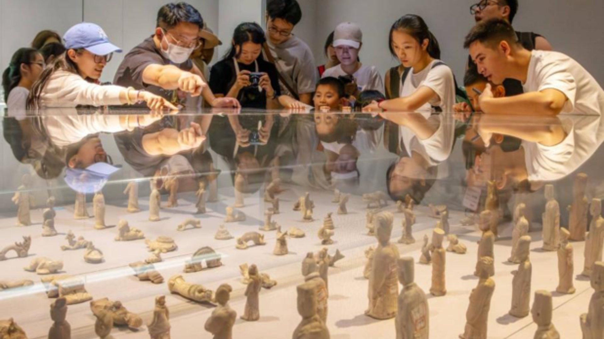 Visitors explore Jingdezhen China Ceramics Museum celebrating UNESCO-recognized porcelain heritage and craftsmanship.