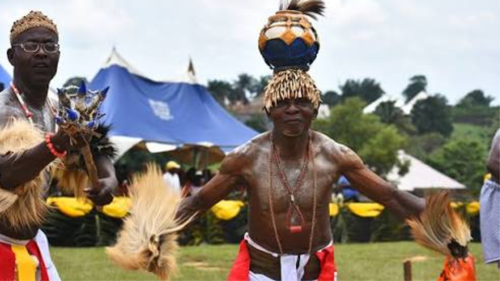 Yakurr community celebrates Leboku festival, highlighting new yam harvest, traditional culture, music and dance.